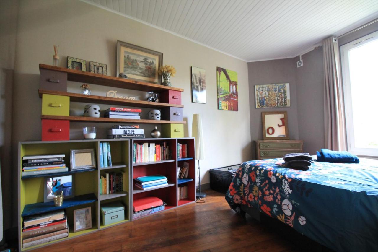 Disponible - Appartement Entier - Ligne H 15Mn Paris-Gare Du Nord, Parking Rue Gratuit, 4 Pers, Station De Train En Face Toutes Les 15Mn, Hippodrome, Cdfas, Universite, Borne Electrique, 1Er Etage Eaubonne Esterno foto